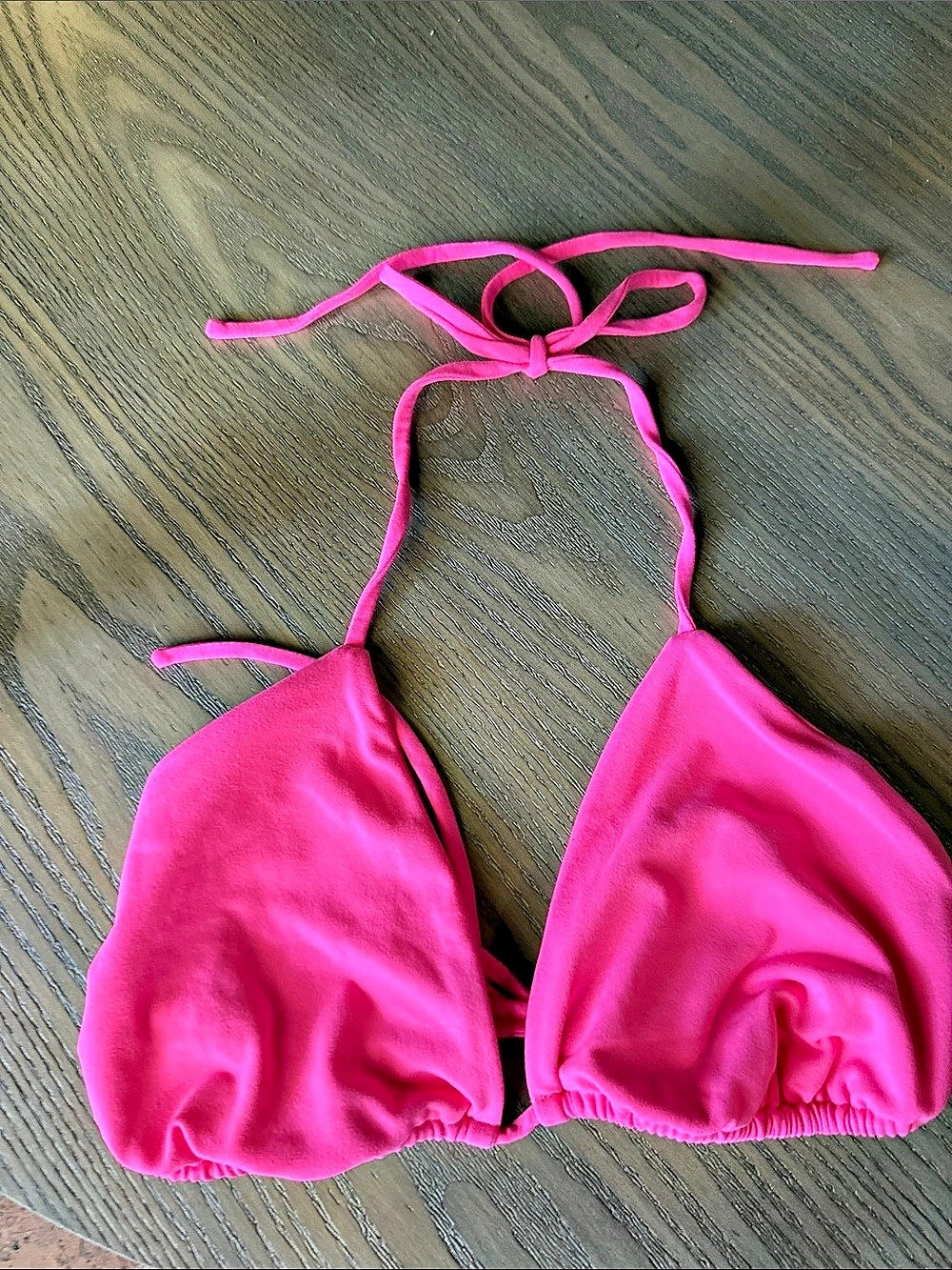 Susana Monaco String Tie Bikini Top & Bottom Set Pink Like New
 ***size Top:Xl